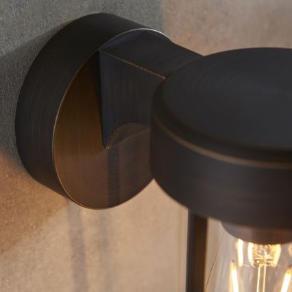 Endon 92857 - Applique murale pour salle de bains 1xE27/6W/230V IP44 bronze/noir