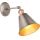Endon 92866 - Spot mural HAL 1xE27/10W/230V, chrome mat/cuivre