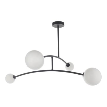 Endon 92940 - Suspension sur tige BALANCE 4xG9/3W/230V noire