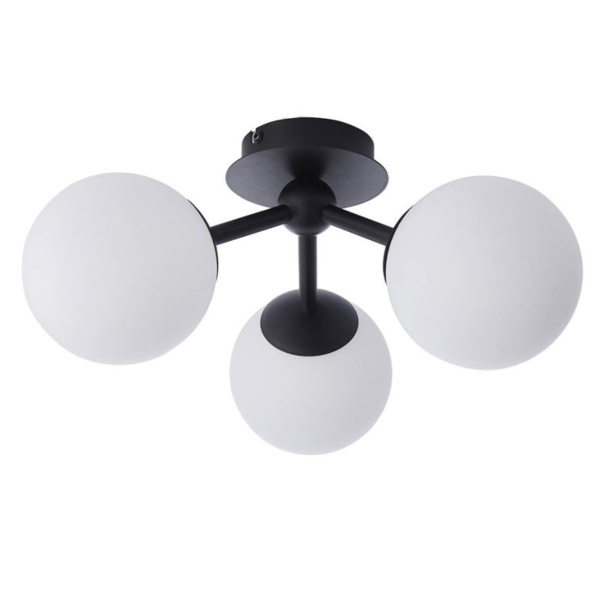 Endon 93489 - Plafonnier pour salle de bains FRIO 3xG9/3W/230V IP44 noir