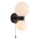Endon 93523 - Applique murale pour salle de bains PULSA 2xG9/3W/230V IP44 noire