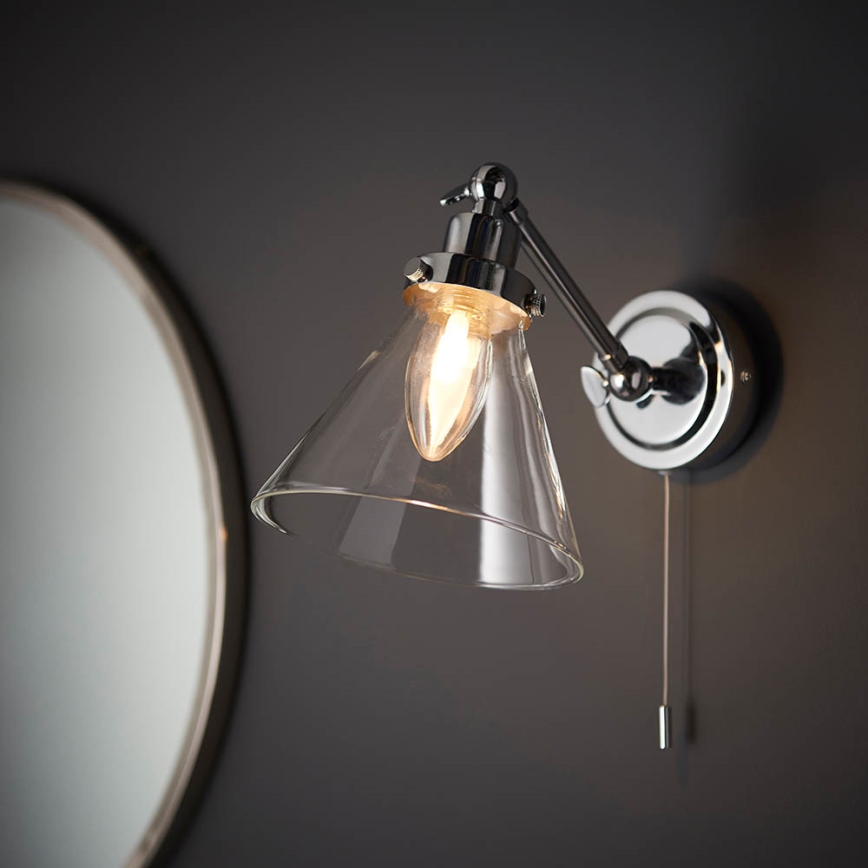 Endon 93853 - Spot mural pour salle de bain FARADAY 1xG9/3W/230V IP44 chrome brillant