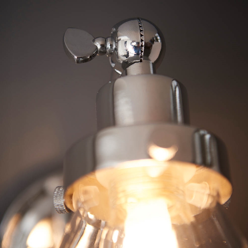Endon 93853 - Spot mural pour salle de bain FARADAY 1xG9/3W/230V IP44 chrome brillant