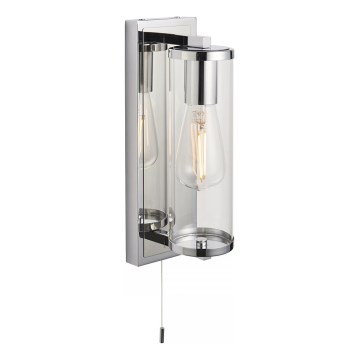 Endon 94074 - Applique murale salle de bain TAYLOR 1xE27/10W/230V IP44 chrome brillant