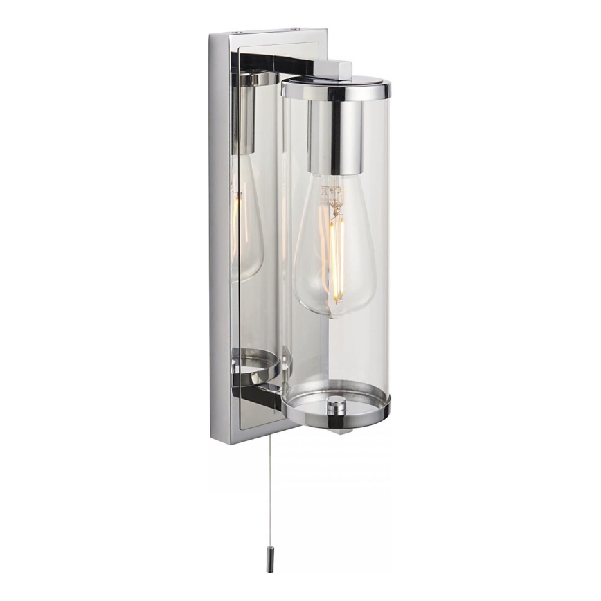 Endon 94074 - Applique murale salle de bain TAYLOR 1xE27/10W/230V IP44 chrome brillant