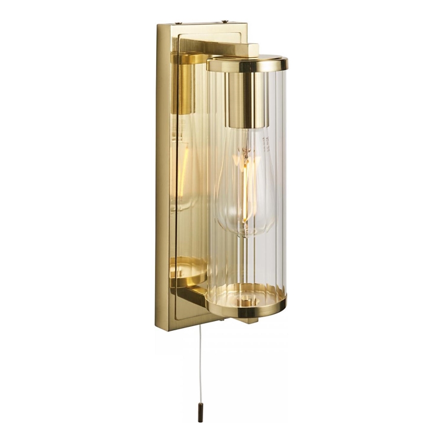 Endon 94075 - Applique murale salle de bain TAYLOR 1xE27/10W/230V IP44 doré