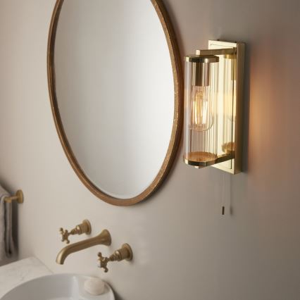 Endon 94075 - Applique murale salle de bain TAYLOR 1xE27/10W/230V IP44 doré