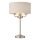 Endon 94369 - Lampe de table HIGHCLERE 3xE14/18W/230V beige/chrome mat