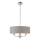 Endon 94377 - Suspension chaîne HIGHCLERE 3xE14/40W/230V gris/chrome brillant
