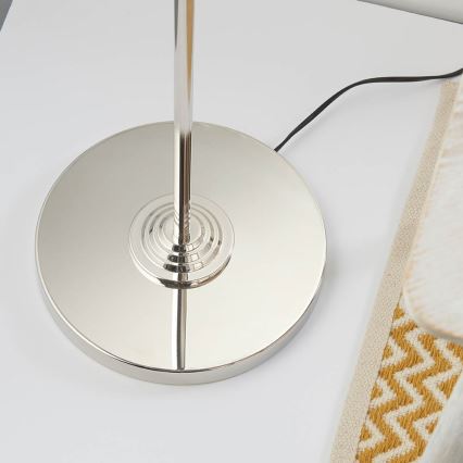Endon 94378 - Lampadaire HIGHCLERE 1xE14/40W/230V gris/chrome brillant