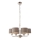 Endon 94381 - Suspension chaîne HIGHCLERE 6xE14/28W/230V gris/chrome brillant