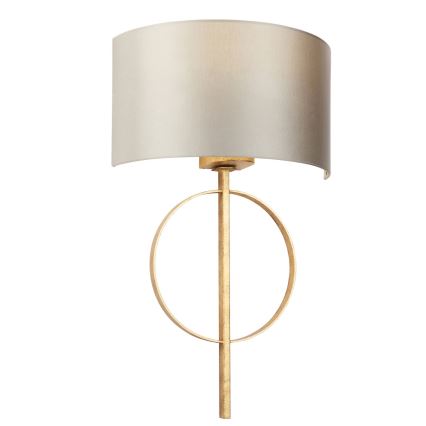 Endon 95210 - Applique murale 1xE27/10W/230V gris/laiton