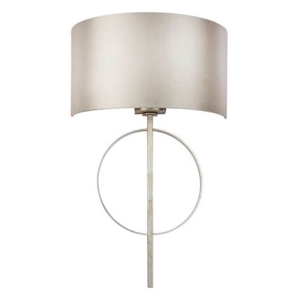 Endon 95214 - Applique murale 1xE27/10W/230V grise
