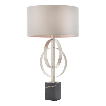 Endon 95217 - Lampe de table 1xE27/10W/230V gris/noir