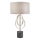 Endon 95217 - Lampe de table 1xE27/10W/230V gris/noir