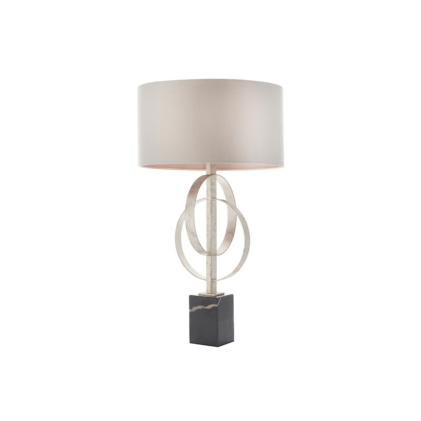 Endon 95217 - Lampe de table 1xE27/10W/230V gris/noir
