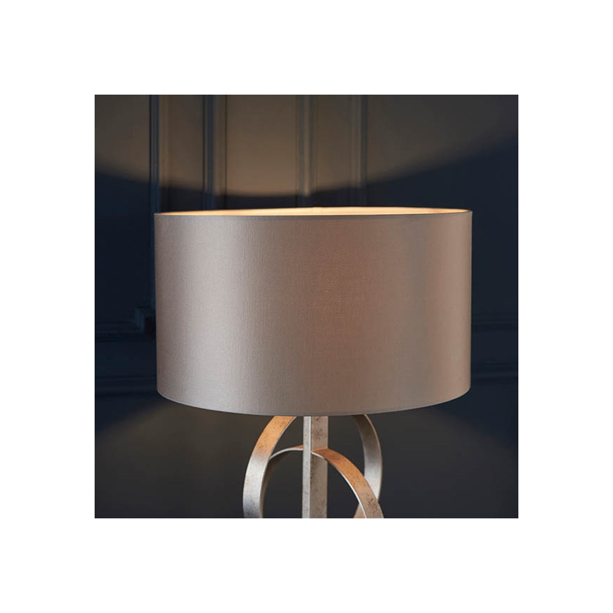 Endon 95217 - Lampe de table 1xE27/10W/230V gris/noir