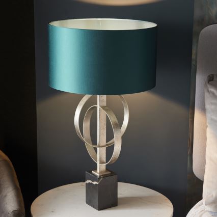 Endon 95225 - Lampe de table 1xE27/10W/230V bleu/gris/noir