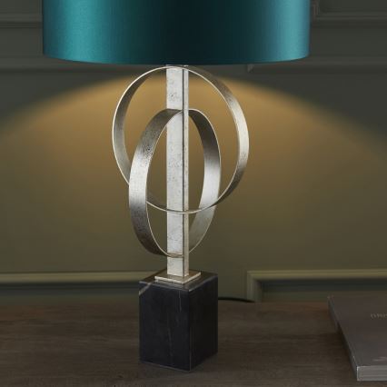 Endon 95225 - Lampe de table 1xE27/10W/230V bleu/gris/noir