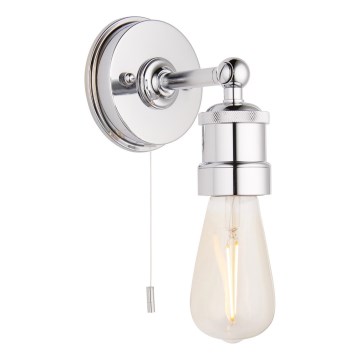 Endon 95505 - Applique murale pour salle de bains MILLER 1xE27/6W/230V IP44 chrome brillant
