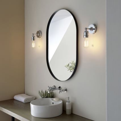 Endon 95505 - Applique murale pour salle de bains MILLER 1xE27/6W/230V IP44 chrome brillant