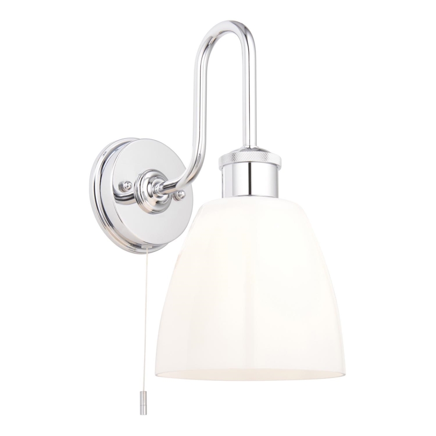 Endon 95506 - Applique murale pour salle de bains PIPER 1xE27/10W/230V IP44 chrome brillant