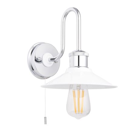 Endon 95508 - Applique murale pour salle de bains MARIS 1xE27/6W/230V IP44 chrome brillant