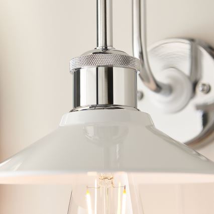 Endon 95508 - Applique murale pour salle de bains MARIS 1xE27/6W/230V IP44 chrome brillant