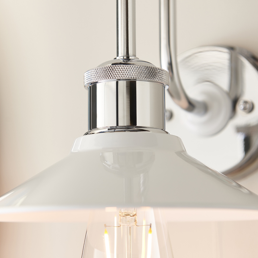 Endon 95508 - Applique murale pour salle de bains MARIS 1xE27/6W/230V IP44 chrome brillant