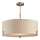 Endon 95834 - Suspension-barre HAYFIELD 3xE27/40W/230V chrome mat/beige