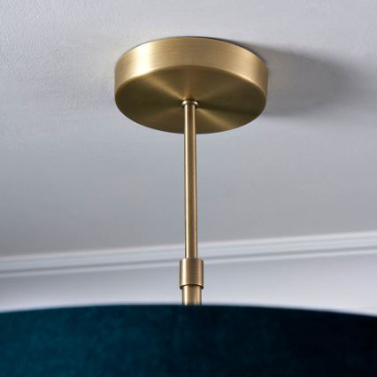 Endon 95839 - Suspension-barre HAYFIELD 3xE27/40W/230V laiton/vert