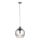 Endon 96442 - Suspension filaire PANTHER 1xE27/10W/230V chrome brillant/fumé