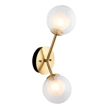 Endon 96691 - Applique murale NORTHWEST 2xG9/3W/230V dorée