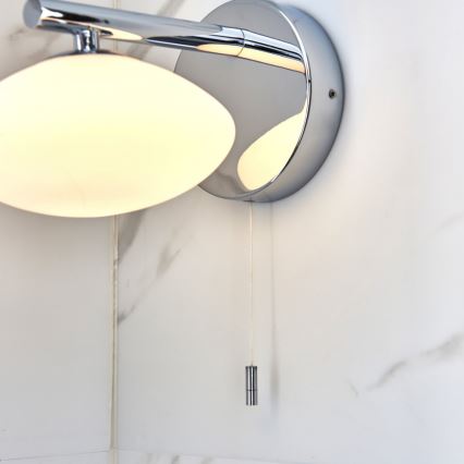 Endon 97181 - Applique murale pour salle de bains MOBIAS 1xG9/3W/230V IP44 chrome brillant