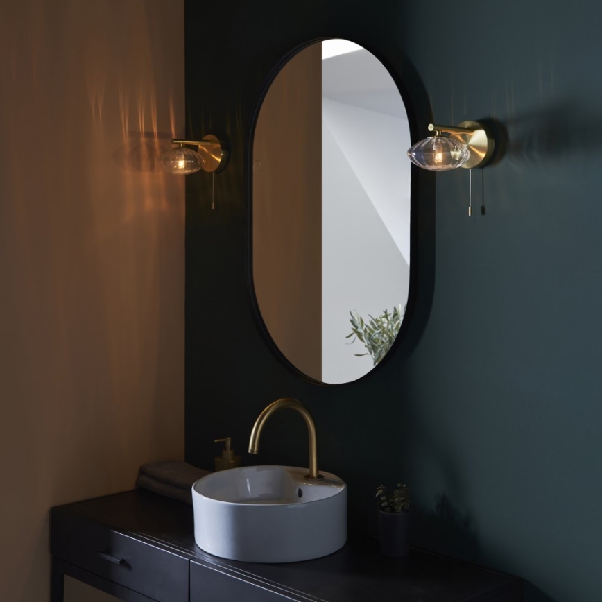 Endon 97182 - Applique murale salle de bain MOBIAS 1xG9/3W/230V IP44 laiton