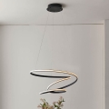 Endon 97632 - Suspension LED sur câble DUNE LED/47,5W/230V 3000K noire