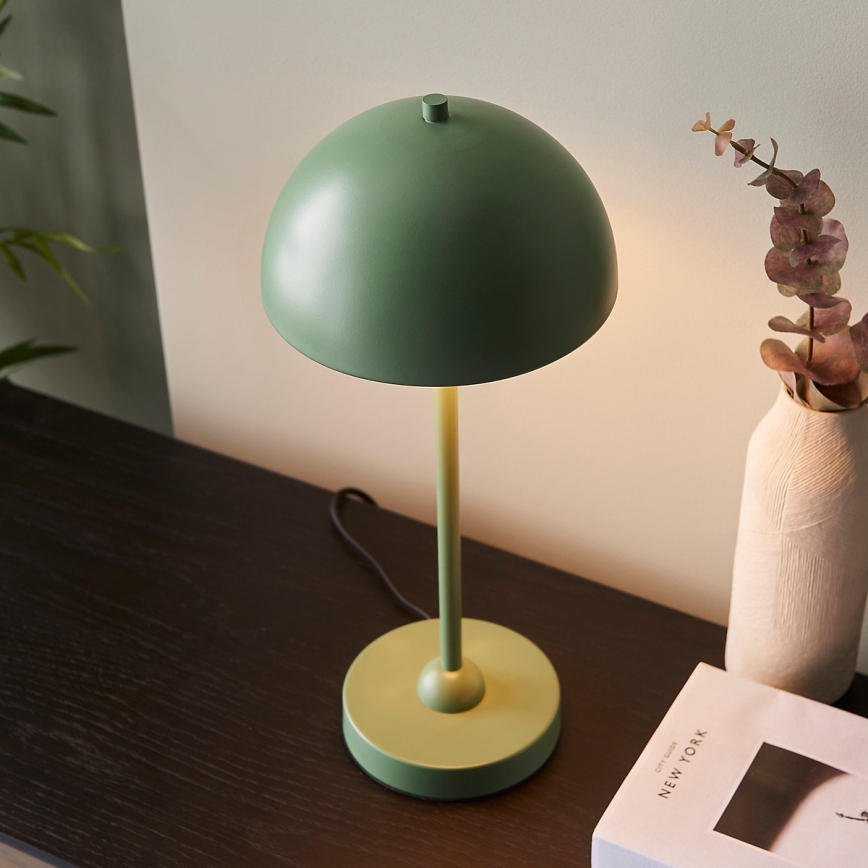 Endon 98495 - Lampe de table SAROMA 1xE14/7W/230V verte