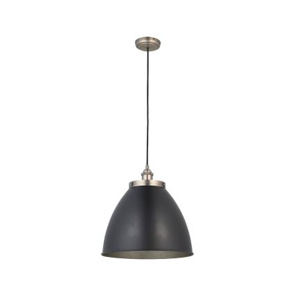 Endon 98749 - Suspension sur câble FRANKLIN 1xE27/10W/230V noir/laiton