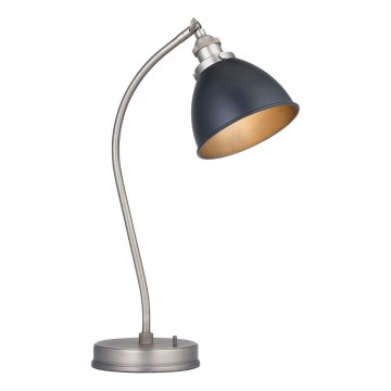 Endon 98752 - Lampe de table FRANKLIN 1xE14/7W/230V chrome mat/anthracite