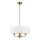 Endon 98934 - Suspension chaîne HIGHCLERE 3xE14/40W/230V blanc/laiton