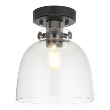 Endon 99106 - Plafonnier URBAN 1xE27/10W/230V noir/transparent