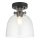 Endon 99106 - Plafonnier URBAN 1xE27/10W/230V noir/transparent