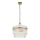 Endon 99167 - Suspension chaîne MARIETTA 3xE14/7W/230V laiton/transparent
