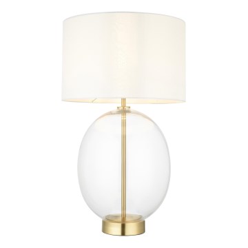 Endon 99292 - Lampe de table à intensité variable KELDA 1xE27/10W/230V crème/doré
