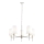 Endon 99457 - Lustre sur chaîne 5xE14/6W/230V chrome brillant/blanc