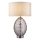 Endon 99581 - Lampe de table dimmable ERIN 1xE27/10W/230V crème/chrome mat/noir fumé