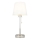 Endon 99596 - Lampe de table 1xE27/10W/230V blanche/chrome brillant