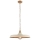 Endon 99999 - Lustre suspendu avec chaîne SABIAN 1xE27/10W/230V crème/doré