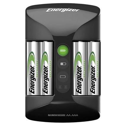 Energizer - Chargeur de pile NiMH 7W/4xAA/AAA 2000mAh 230V