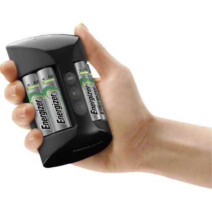 Energizer - Chargeur de pile NiMH 7W/4xAA/AAA 2000mAh 230V